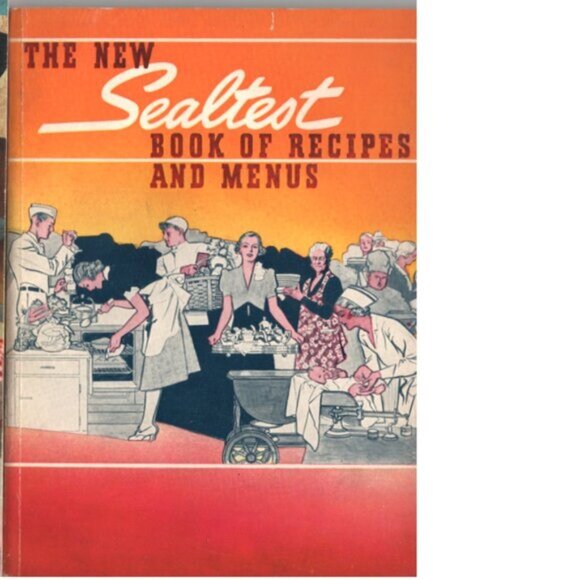 Mid-Century Baking Charm Androck Sifter 1940s Recipe Book Set Vintage Kitchen - Picture 9 of 13